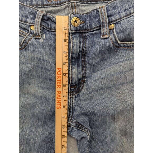 Cody James Jeans Mens 34x32 Blue Bootcut Western Stretch Denim Distressed Faded - Picture 7 of 16